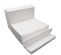 Ciieeo Paper Towels Toilet Paper White 400pcs Not Easy to Break Thickened for and Commercial Bathroom, Kitchen, Shop Cafe Use