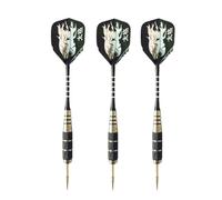 Ciieeo Pin-Type Darts Needle Tipped Flights Darts with Aluminum Rods and Nickel Plating for Enhanced Drag Control Comfortable Grip 3Pcs Set for Adults Indoor Recreational Activities