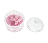 Ciieeo Pink Powder Puff with Dusting Case for Loose Powder and Face Makeup, Soft Feeling and Gentle Skin Friendly Touch, Washable Makeup Applicator for Replacement and Touchups