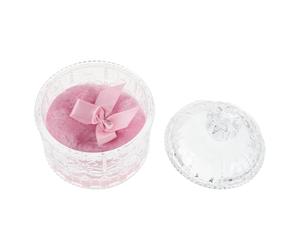 Ciieeo Pink Powder Puff with Dusting Case for Loose Powder and Face Makeup, Soft Feeling and Gentle Skin Friendly Touch, Washable Makeup Applicator for Replacement and Touchups