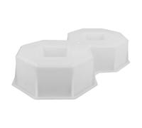 Ciieeo Plastic Brick Mold Sturdy Pp Material with Weather Compatibility 8-Shape for Concrete Walkway Casting for Urban Drainage and Sponge City Infrastructure Outdoor Landscaping