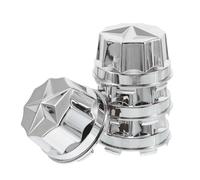 Ciieeo Plastic Hub Center Caps 4pcs for Go Kart ATV UTV Drift Golf Cart Beach Modification Accessories Easy DIY Installation