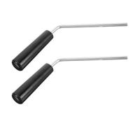 Ciieeo Popcorn Machine Handle Replacement Black Iron and Plastic Construction 2pcs Easy Maintenance Feature for Kettle and Pot Lid Suitable for Home Parties and Small Commercial Events