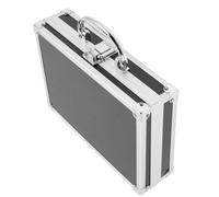 Ciieeo Portable Aluminum Alloy Tools Case Large Capacity Carrying Case Multifunctional Cosmetic and Medicine Storage Box for Travel and Emergency Use