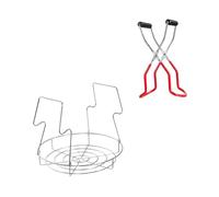 Ciieeo Portable Canning Storage Rack and Clip for Jam Making and Jar Transfer Kitchen Organizer Suitable for Small to Bottles and Cans Easy-clean with Smooth Edges