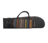 Ciieeo Portable Padded Trumpet Carrying Case Small Three-Valve Trumpet Storage Bag with Handle for Travel and Musicians