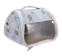 Ciieeo Portable Pet Carrier Bag for Hamster Hedgehog Chinchilla Detachable Washable Design, Breathable Shoulder Travel Bag for Small Animals, Suitable for Four Seasons Use