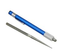 Ciieeo Portable Retractable Sharpening Pen Stone for Kitchen Knife Sharpeners Easy Pen Sharpening for Oil Stone Use in Home Outdoor