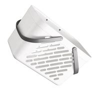 Ciieeo Portable Small Plastic Storage Basket with Handle Hollow Drainage Design Material Multi Use Organizer for Bathroom Shower Laundry and Home Storage