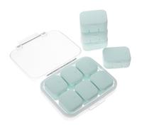 Ciieeo Portable Travel Medication Organizer Large Capacity Multi-Compartment Pill Box with Small Divided Case and Sealing Design for Convenient Use and Well Protection