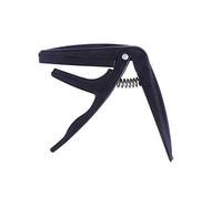 Ciieeo Professional Ukulele Capo in Black Zinc Alloy with Firm String Tension and Fretboard Protection, Easy Single-handed Operation Suitable for Beginner and Experienced Players