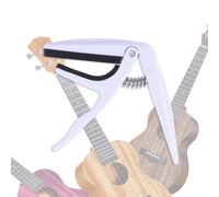 Ciieeo Professional Ukulele Capo with Firm String Tension and Accurate Tuning Made of Sturdy Zinc Alloy Suitable for Electric and Classical Guitars, for Experienced Players