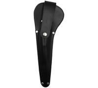 Ciieeo Pu Leather Scissor Cover Protector for Sewing Scissors, Easy to Use Black Scissor Storage Pouch with Waist Belt Hanging, for Sewing Crafts Protection
