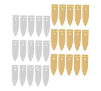 Ciieeo Pure Zinc Anode and Copper Electrode Strips for DIY Fruit Battery Science Experiments Copper Zinc with Fine Conductivity and Stable Output for School Physics Projects and