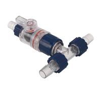 Ciieeo Quick Release Fits 3/4" Id Tubing 3-way Aquarium Hose Connector with Leakproof Acrylic Construction and Precise Water Flow Control Valve for Canister Filters for Aquarium Setup