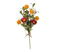 Ciieeo Realistic Artificial Bridal Daisy Silk Flowers Bouquet Simulation Wedding Flower Hanging Decor for Home Office Party and Special Occasion Faux Wildflower Arrangement