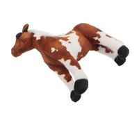 Ciieeo Realistic Horse Plush Soft Hypoallergenic Equine Zodiac Doll for Adults Cozy Skin-friendly Lunar Year Decoration and Snuggle Companion