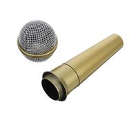 Ciieeo Realistic Stage Accessory Sturdy Plastic Simulation Microphone Model for News Microphone Prop
