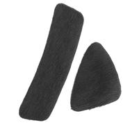 Ciieeo Recurve Arrow Rest with Self-adhesive Backing Hair Fur Arrow Shelf for Traditional Bows Complete for Hunting and Outdoor Practice Black Recurve Archery Accessory Kit