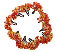 Ciieeo Red Simulated Berry Branch 10 Bunches Artificial Christmas Decor for Wedding Party Decoration Christmas Ornament Decorative Flower Arrangement