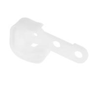 Ciieeo Refrigerator Door Stopper, Freezer Door Catch Clip Replacement, Plastic White, Secure Closure, Compact Look, for Appliance Door Every Day Use