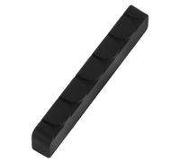 Ciieeo Replacement Slotted Guitar Saddle Nut Classical Guitar Accessory Ebony Nut Solid Wood Material Elegant Appearance for Classical Replacement