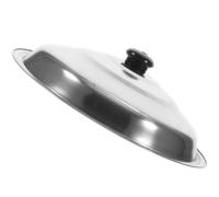Ciieeo Replacement Stainless Steel Frying Pan Lid Pot Cover for Cookware Easy to Various Pots and Frying Pans Random Style
