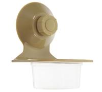 Ciieeo Reptile Feeder Dish with Suction Cup, Turtle and Tortoise Water Bowl for Terrarium, Sturdy Feeder for Bearded Dragon and Crested Gecko Tank Accessories