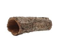Ciieeo Reptile Hideout Cave 20cm Length Tree Trunk Shelter for Snake and Lizard, Hollow Log Hide, Terrarium Decor, Burrowing and Hiding Habitat