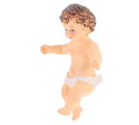 Ciieeo Resin Jesus Figurine Realistic Holy Statue Ornament for Christmas Home Decor Religious Christianity Gift Sacred Nativity Scene Decoration