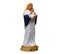Ciieeo Resin Mary Figurine Figure Holding A Decoration Classical Lifelike Resin Material Decorative Easy to Clean Ornament for Living Rooms and Different Events