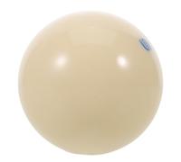 Ciieeo Resin Pool Cue Ball for Billiard Table Practice Training with Standard Size and Weight, Beige White Billiards Ball Suitable for Competition and Leisure Use