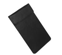 Ciieeo Restaurant Check Presenter Clipboard Black 10x16 Cm with Textured Cover and Storage Folder for Guest Checks Server Book Restaurant Supplies