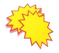 Ciieeo Retail Price Labels Stickers 100Pcs 18X24.5Cm Paper for Supermarket Quick Pricing Decisions