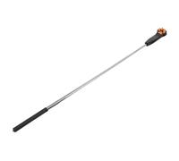 Ciieeo Retractable Cat Claw Back Scratcher and Handheld Body Massager with Orange Soft Silicone Pads, Portable Telescoping Itching Tool for Back and Shoulder Relaxation