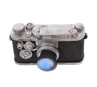 Ciieeo Retro Camera Ornament Creative Craft Photo Prop for Home Decor One Design Compact Vintage Camera Model for Stylish Desktop Decoration for Weddings and Photobooth Props