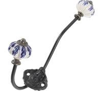Ciieeo Retro Pumpkin Wall Hook Vintage Farmhouse Coat Hanger Metal Wall Hook for Bathroom Kitchen Living Room Storage Organizer