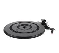 Ciieeo Retro Turntable Phonograph Movement with Advanced Turntable Mechanism and Easy to Use Functionality, Black Plastic Material, Classic Vintage Gramophone Style for Home Decor