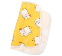 Ciieeo Reusable Guinea Pig Cage Liner 35x45cm Washable Pet Urinary Pad with Cartoon Elephant Pattern Small Animal Cage Bedding for Indoor Puppy Training and Hamster Accessories