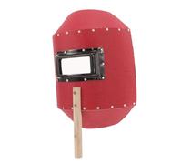 Ciieeo Reusable Handheld Welding Face Mask with Adjustable Headband Lightweight Vulcanized Fibre Paper Welder Facial Protection for Extended Comfort and Portable Use
