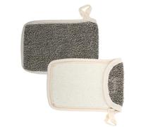 Ciieeo Reusable Linen Storage Pouch with Net Structure Soap 2pcs for Handmade Soap