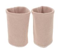 Ciieeo Ribbed Sleeve Cuff Cuff Hem Ribbing Polyester Stretch Rib Knit Fabric Pair Light Brown for Sleeves and Jogger, Easy Sew, Autumn Winter Casual Wear