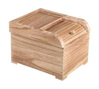 Ciieeo Rice Storage Container to Keep Food Fresh and Moisture-free Wooden 10kg Capacity Airtight Food Keeper with Multi-functional Design for Grains and Dry Goods in Kitchen