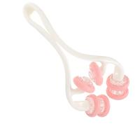 Ciieeo Roller Massager Pink Abs Ergonomic Portable for Legs, Hands, Arms and Neck, Improves Circulation, Restores Mobility and Flexibility, Household Use for Parents Random Color