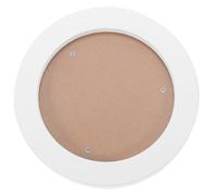 Ciieeo Round Picture Frame 6.10 inch Wooden Hanging Photo Frame Circular Wall Picture for Home Display Decorative Photo Holder for Bedroom Sitting Room Dining Room