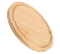 Ciieeo Round Pine Wood Cutting Board for Kitchen Multi Use Cheese and Cake Serving Plate Smooth Surface Wooden Board for Fruit Presentation and Food Preparation