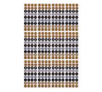 Ciieeo Round Sealing Stickers 432pcs Creative Birthday Party Stickers Personalised Happy Birthday Decorations Candy Bag Labels Safe Material