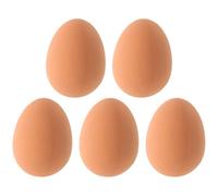 Ciieeo Rubber Dog Egg Grabbing and Chewing Fun Pet for Small Dogs and Puppies 5pcs Interactive Bouncy Egg Balls for Indoor and Outdoor Play