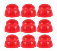 Ciieeo Safety Nut Caps Enhancing Playground Safety Red Plastic M10 50pcs Anti-scratch Bolt Covers for Playground Equipment for Outdoor Play Areas