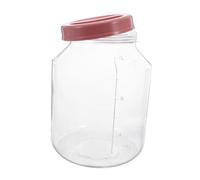 Ciieeo Sealed Fermentation Barrel Vegetable Storage Jar Airtight Fermenting Jar Canisters with Airtight Lids Plastic Transparent